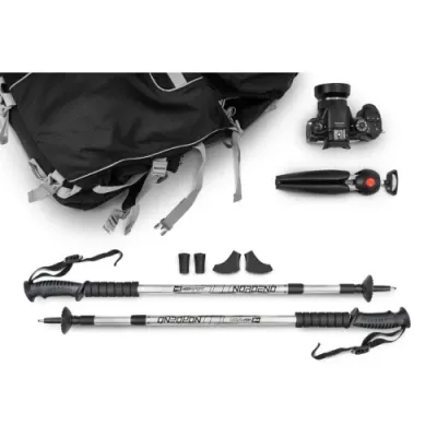 Трекінгові палиці Hop-Sport Nordend 0135 сріблястий - Robinzon.ua