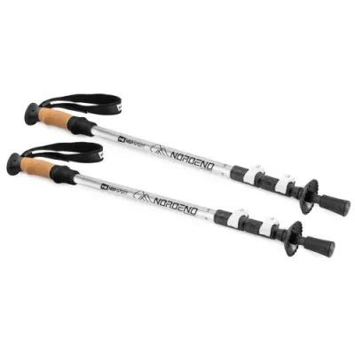 Трекінгові палиці Nordend Pro Hop-Sport 0145 сріблястий - Robinzon.ua