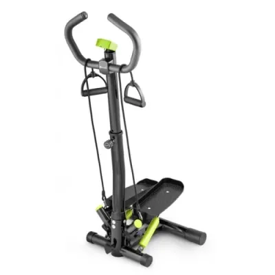 Степпер с экспандером Hop-Sport 055S Noble черно-зеленый - Robinzon.ua