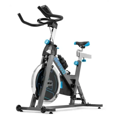 Спінбайк Hop-Sport 045IC Bravo чорно-синій - Robinzon.ua