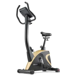 Велотренажер электромагнитный Hop-Sport 005H черно-желтый - Robinzon.ua