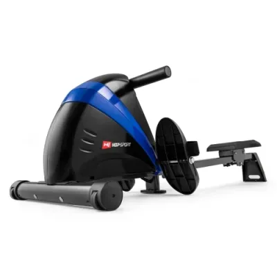 Гребной тренажер магнитный Hop-Sport 030R черно-синий - Robinzon.ua