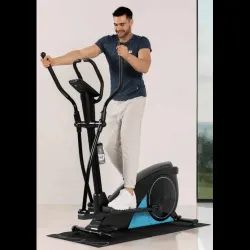 Орбитрек электромагнитный + мат Hop-Sport 060C черно-синий Орбитрек электромагнитный + мат Hop-Sport 060C черно-синий - Robinzon.ua