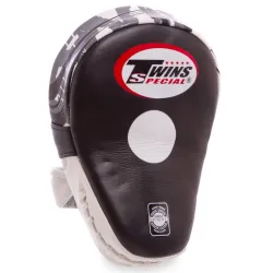 Лапа вигнута для боксу та єдиноборств TWINS PML10 розмір 18x27x4,5 см чорний-білий - Robinzon.ua
