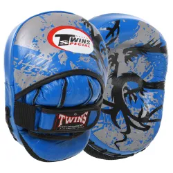 Лапа вигнута для боксу та єдиноборств TWN TW4 блакитний-сірий - Robinzon.ua