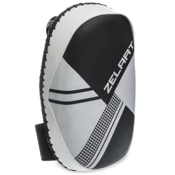 Пади для тайського боксу Тай-педи ZELART BO-1339 розмір 31x20x11 см чорний-білий - Robinzon.ua