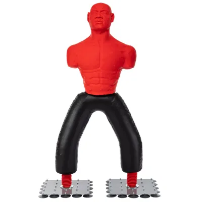 Манекен підлоговий для відпрацювання ударів CIMA BO-7440 червоний-чорний - Robinzon.ua