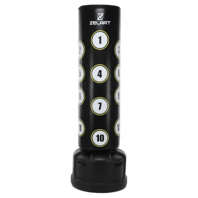 Мешок боксерский напольный водоналивной Zelart BO-9658 черный-белый - Robinzon.ua