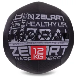 М'яч 12 кг набивний для кросфіту волбол Zelart-2637-12 - Robinzon.ua