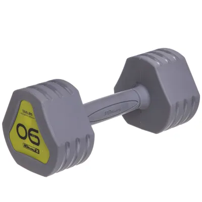 Гантель 6 кг покрытие TPU Zelart-2678-6 - Robinzon.ua