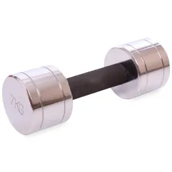 Гантель 7 кг хромована Record-5202-7 - Robinzon.ua