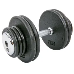 Гантель 30 кг цільна професійна RECORD-7231-30 - Robinzon.ua