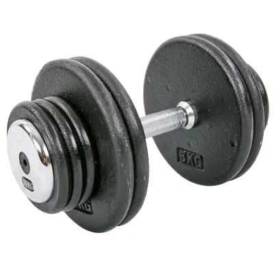 Гантель 30 кг цільна професійна RECORD-7231-30 - Robinzon.ua