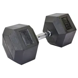 Гантель 37.5 кг суцільна шестигранна SP-Planeta-8013-37_5 - Robinzon.ua