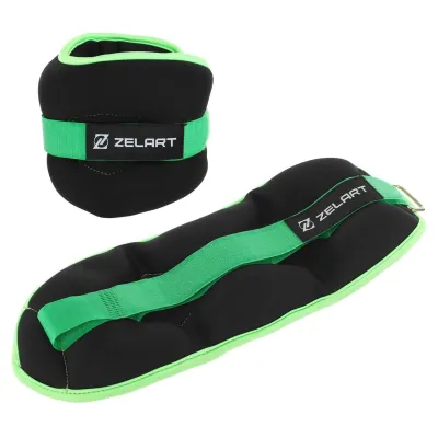 Утяжелители-манжеты для рук и ног 2 по 1 кг Zelart 7208-2 - Robinzon.ua