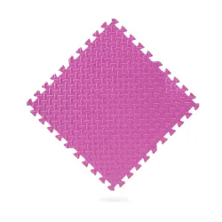 Мат-пазл толщиною 1 см размер 60х60см 1 часть EVA розовый Спортивные маты - Robinzon.ua