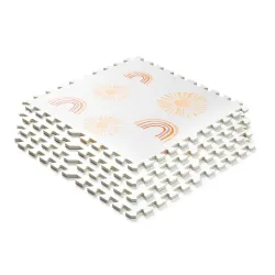 Дитячий Мат-пазл товщиною 1.2 см розмір 60х60см 6 частин WCG EVA FD-4 Rainbow Спортивні мати - Robinzon.ua