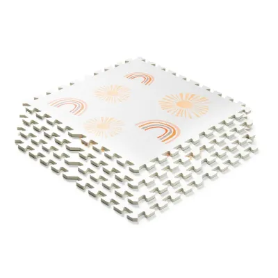 Дитячий Мат-пазл товщиною 1.2 см розмір 60х60см 6 частин WCG EVA FD-4 Rainbow Спортивні мати - Robinzon.ua