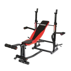 Лавка для жиму York Fitness ASPIRE 220 з стійкою для штанги та партою Скотта Лавка для жиму York Fitness ASPIRE 220 з стійкою для штанги та партою Скотта - Robinzon.ua