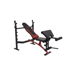 Скамейка для жима York Fitness Delta Pro 100 с стойкой для штанги и партой Скотта - Robinzon.ua