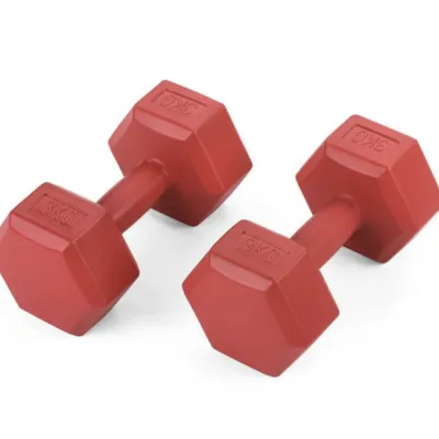 Гантелі для фітнесу композитні Gymtek 2 по 3 кг - Robinzon.ua