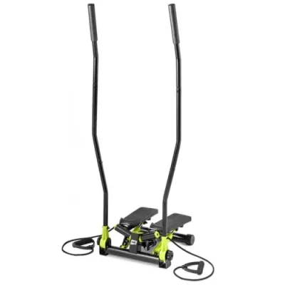 Степпер с экспандером Hop-Sport 045S Slim черно-зеленый - Robinzon.ua