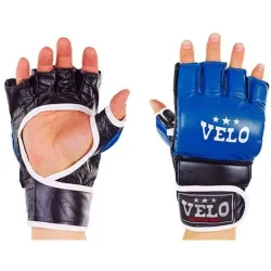 Перчатки для смешанных единоборств MMA VELO ULI-4033-B-XL, синий - Robinzon.ua