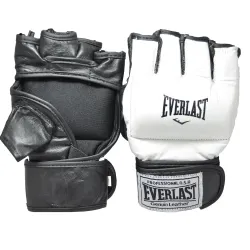 Перчатки для смешанных единоборств MMA Everlast кожа, размер XL. Белые. Кожа Перчатки для смешанных единоборств MMA Everlast кожа, размер XL. Белые. Кожа - Robinzon.ua