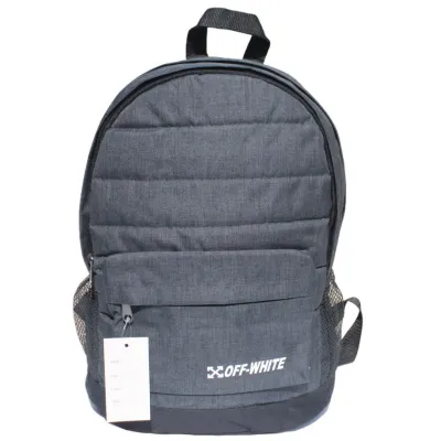 Рюкзак городской спортивный OFF-WHITE (р-р 43х29см, черный) - Robinzon.ua