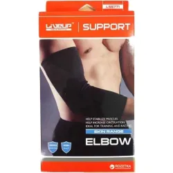 Фиксатор локтя. Налокотник LiveUP ELBOW SUPPORT черный S/M LS5771-SM - Robinzon.ua