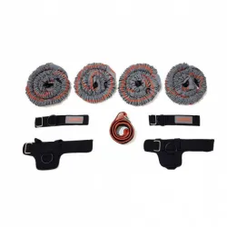 Набор для тренировок LiveUP STRIKER TRAINING SYSTEM черный, оранжевый 9 предметов LS3666 - Robinzon.ua