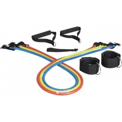 Набор эспандеров с петлями LiveUP EXPANDER SET 7 предметов разноцветный LS3218 - Robinzon.ua