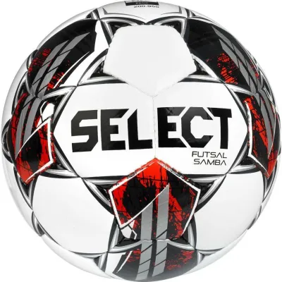 М'яч футзальний Select Futsal Samba v22 білий/срібний розмір 4 (106346-402-4) - Robinzon.ua
