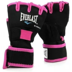 Бинти-рукавиці для боксу Everlast EVERGEL HAND WRAPS  Чорний Рожевий M/L (723791-70-84) - Robinzon.ua