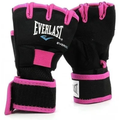 Бинты-перчатки для бокса Everlast EVERGEL HAND WRAPS Черный Розовый M/L (723791-70-84) - Robinzon.ua