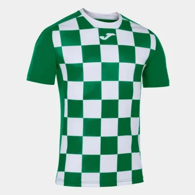 Футболка Joma FLAG II T-SHIRT GREEN-WHITE S/S зелений, білий 2XL-3XL 101465BV.452 2XL-3XL - Robinzon.ua