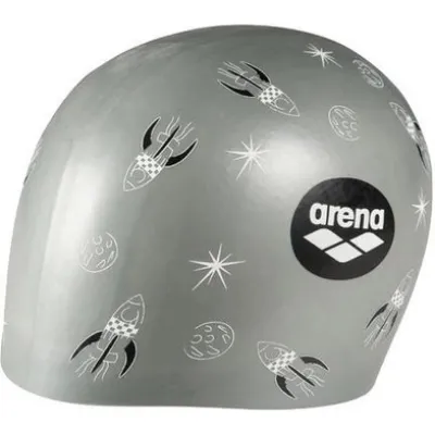 Шапка для плавания Arena POOLISH MOULDED ракеты серебро Уни OSFM 1E774-211 - Robinzon.ua