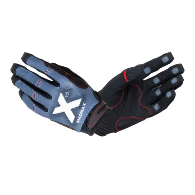 Перчатки для фитнеса и тяжелой атлетики MadMax MXG-102 X Gloves Black/Grey/White XL - Robinzon.ua