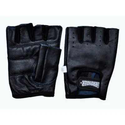 Рукавиці для фітнесу та важкої атлетики та воркаута Sprinter S шкіра Чорні - Robinzon.ua