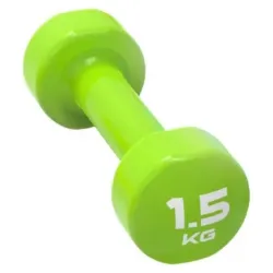 Гантель винил STUDIO DUMBBELL Зеленый 1,5 кг (LP8076-1.5) - Robinzon.ua