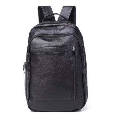 Міський рюкзак шкіряний Tiding Bag B2-03555A чорний - Robinzon.ua