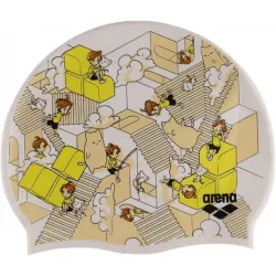 Детская шапочка для плавания Arena PRINT JR Мультиколор OSFM (94171-237) - Robinzon.ua