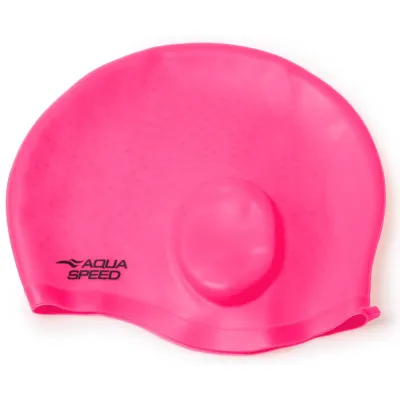Шапочка для плавания Aqua Speed EAR CAP Comfort 9893 Розовый OSFM (289-03) - Robinzon.ua