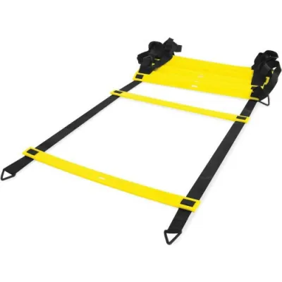 Координаційна драбина AGILITY LADDER Жовтий, Чорний 16шт/8м (LS3671-8) - Robinzon.ua