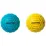 Набор мячиков для массажа MASSAGE BALL Голубой Желтый 6.8см (LP8507) - Robinzon.ua