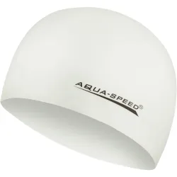 Шапка для плавания Aqua Speed MEGA 100-05 Белая (5908217635433) - Robinzon.ua