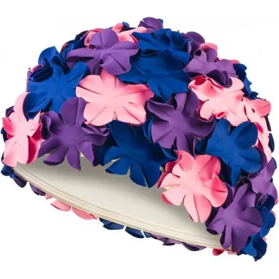 Шапка для плавання Aqua Speed BLOOM пурпурный,розовый  Уні OSFM 5908217657053 - Robinzon.ua