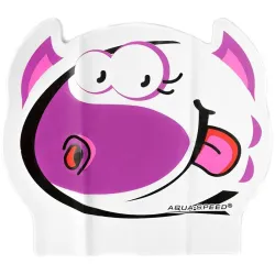 Шапка для плавания Aqua Speed ZOO REX LATEX 5709 Белый рекс (5908217657091) - Robinzon.ua