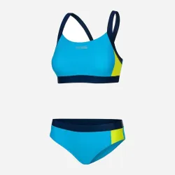 Жіночий купальник Aqua Speed 460-284 38 M Блакитний/Жовтий/Чорний (5908217671172) - Robinzon.ua