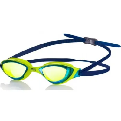 Очки для плавания Aqua Speed XENO MIRROR 6998 салатовый, синий (5908217669988) - Robinzon.ua